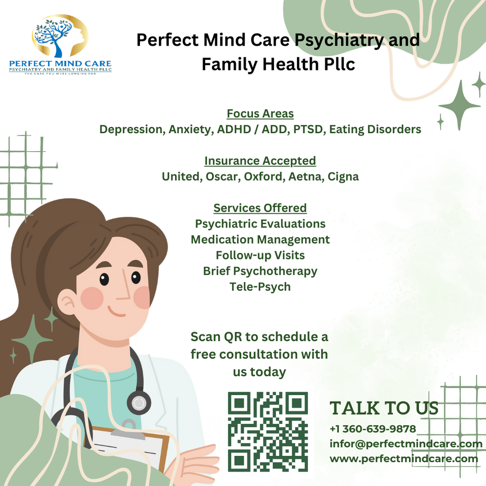 Perfect MindCare Psychiatry And Family Health PLLC, Psychiatric