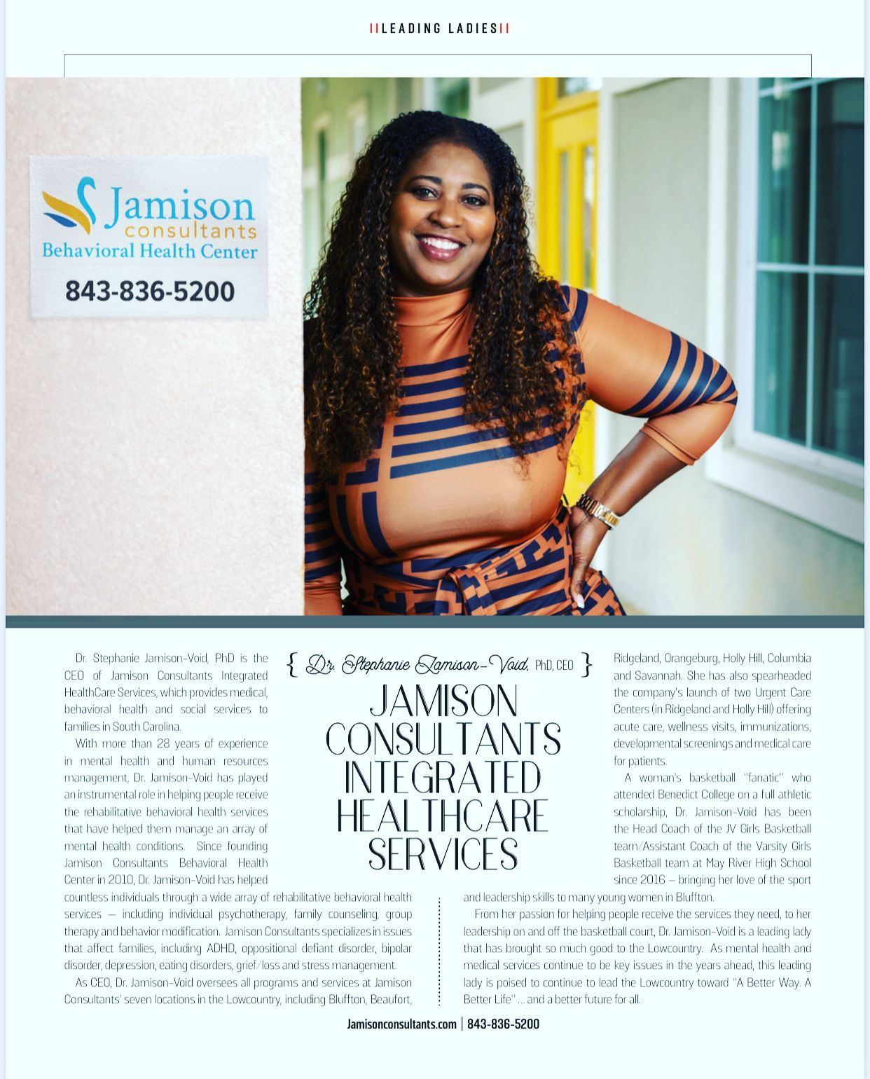 Jamison Consultants Integrated Health Care, Treatment Center, Hilton Head Island, SC, 29926