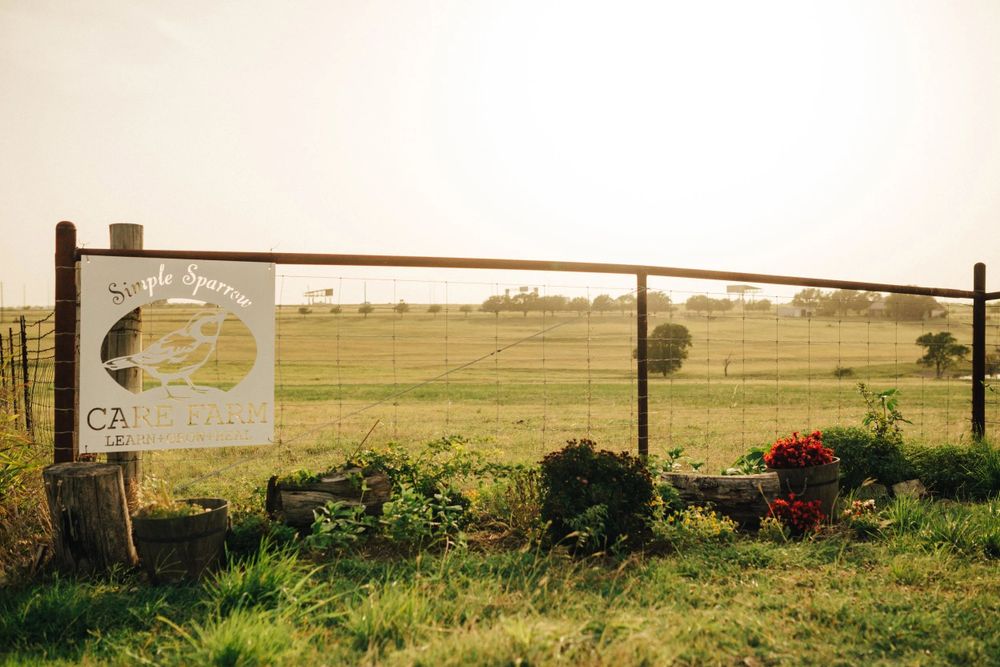 I am located at Simple Sparrow Care farm, where sessions can be conducted on the farm utilizing animals if desired.