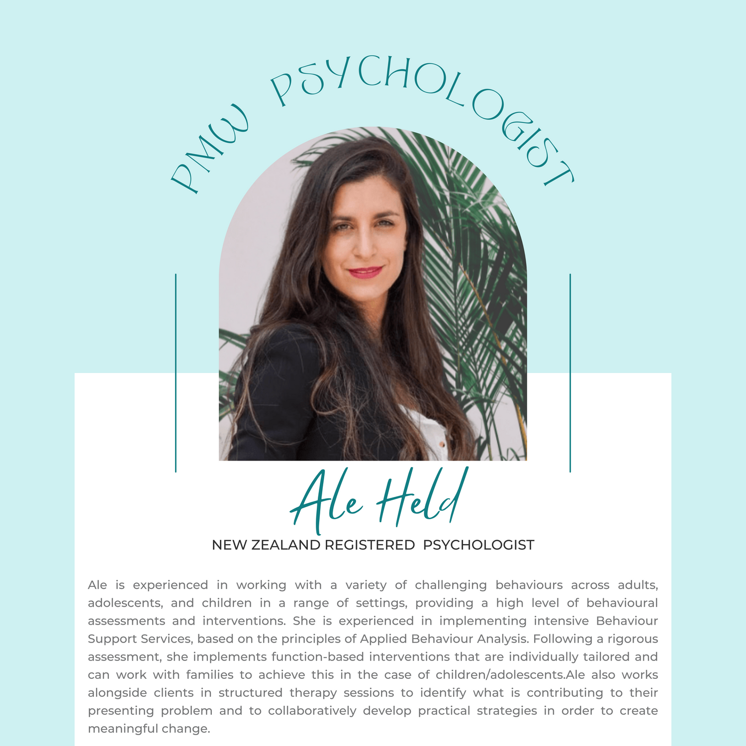 Ale Held, Psychologist, Auckland, 0629 Psychology Today