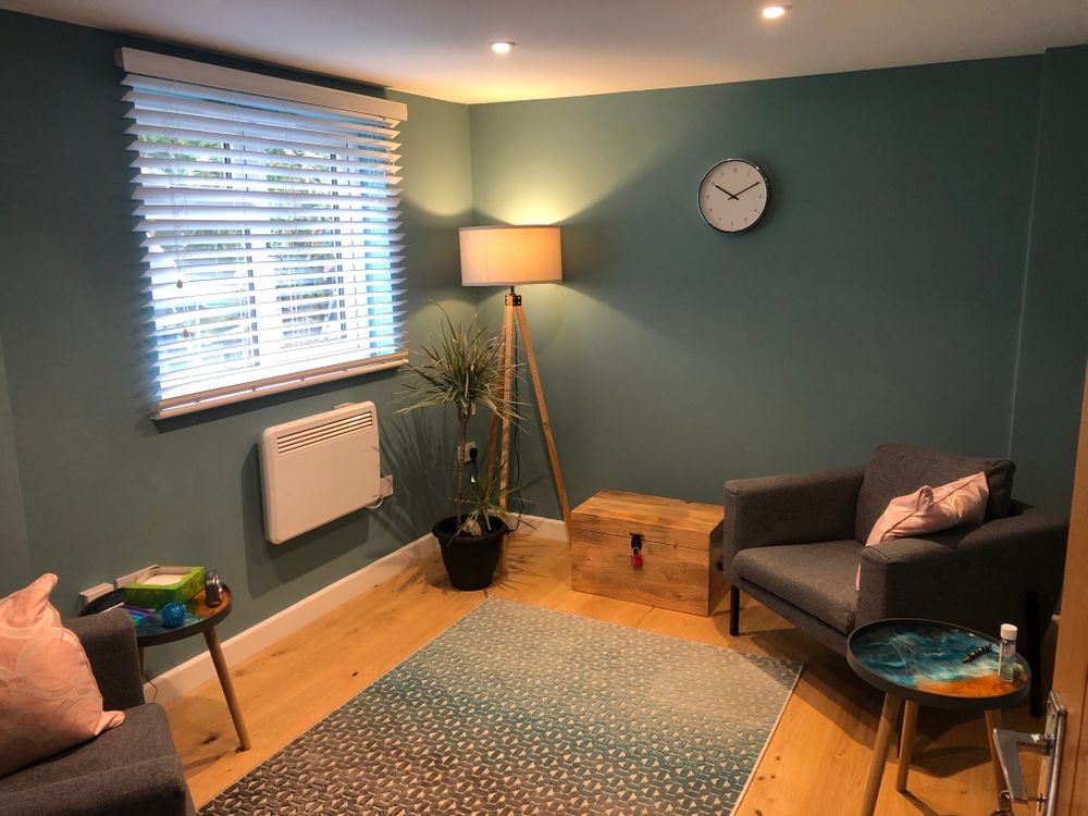 My counselling room in Canterbury is a peaceful space. 