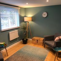 Gallery Photo of My counselling room in Canterbury is a peaceful space. 