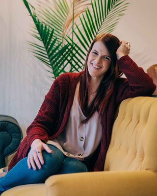 Photo of Eve Rogerson, Licensed Clinical Mental Health Counselor, LCMHC, NCC, MA, PGDE, BSc