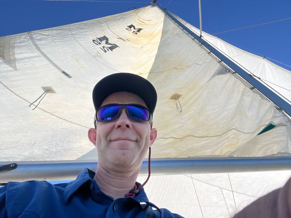 I love relaxing on the water!