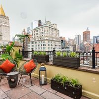 Gallery Photo of Our unique outdoor patio, overlooking New York City. 
