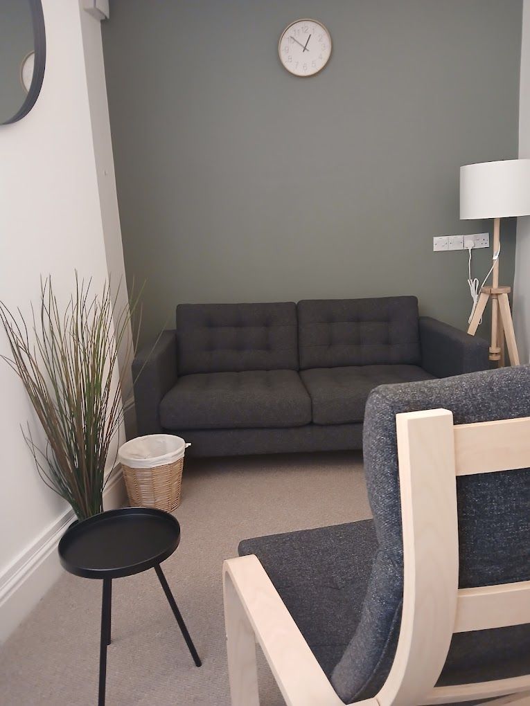 therapy room at 28 High Street, Altrincham 