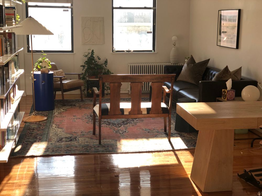 Beautiful, peaceful office in Financial District with lots of light and view of Brooklyn Bridge. Steps from Fulton Street subway stop.    