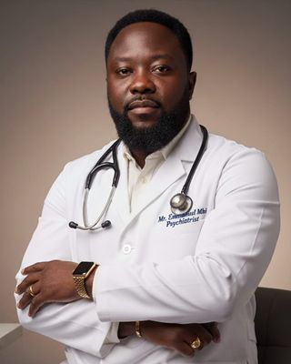 Photo of Emmanuel Mbi - I & E Family and Psychiatry Practice , Psychiatric Nurse Practitioner, PMHNP, BC