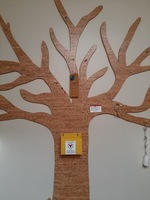 Gallery Photo of Wall tree and art - grow with us.