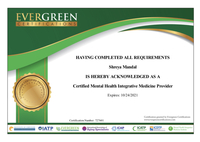 Gallery Photo of I am a Certified Mental Health Integrated Medicine Provider, trained in nutritional medicine & mental health.