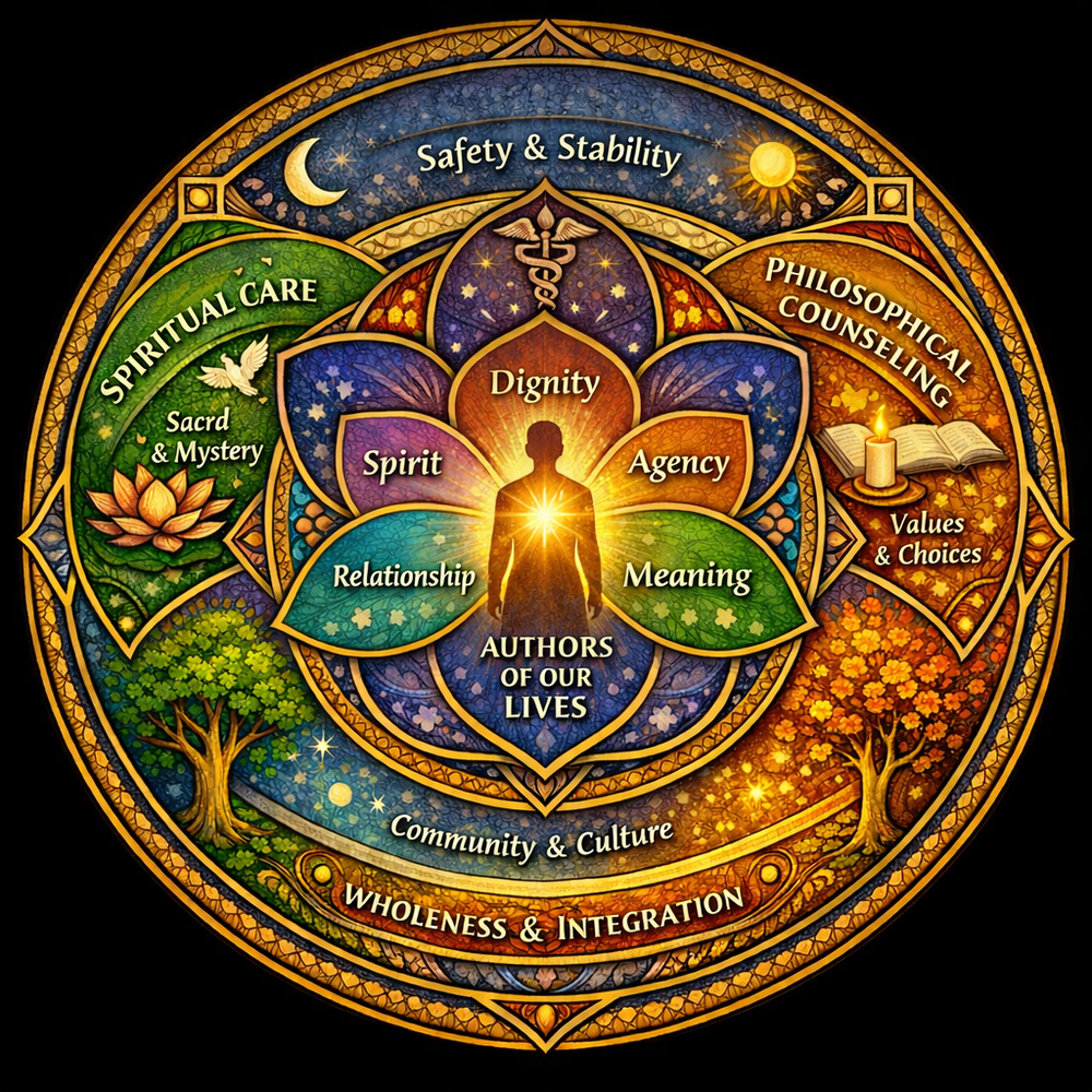 A Mandala Image Symbolically Representing my Work