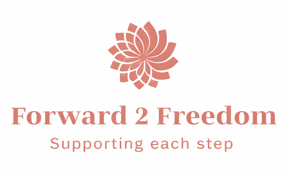 Supporting each step - www.forward2freedom.co.uk