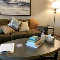 Gallery Photo of I love the peaceful cozy space where I get to meet with my patients.  