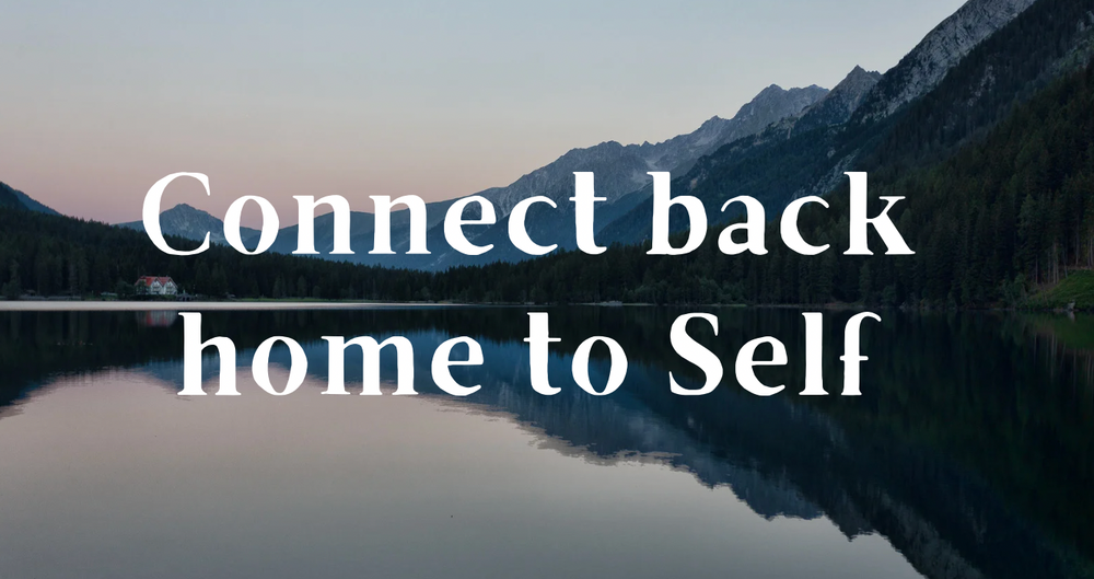 Therapy is a space to reconnect to your inner connection with self. 