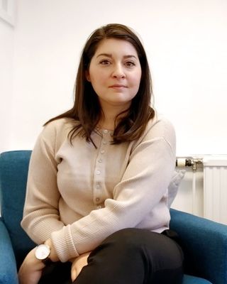 Photo of Elena Vontzalidou, Counsellor, MA, MBACP