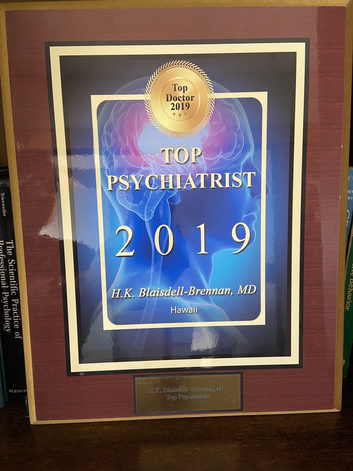 H. K. Blaisdell Brennan, Psychiatrist, Honolulu, HI, 96813 Psychology