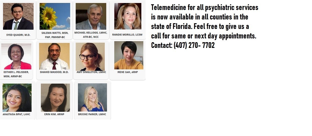(Syed O Quadri, M.D & Team), Psychiatrist, Orlando, FL
