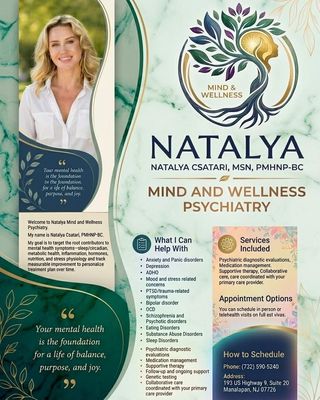 Photo of natalya csatari, Psychiatric Nurse Practitioner, PMHNP