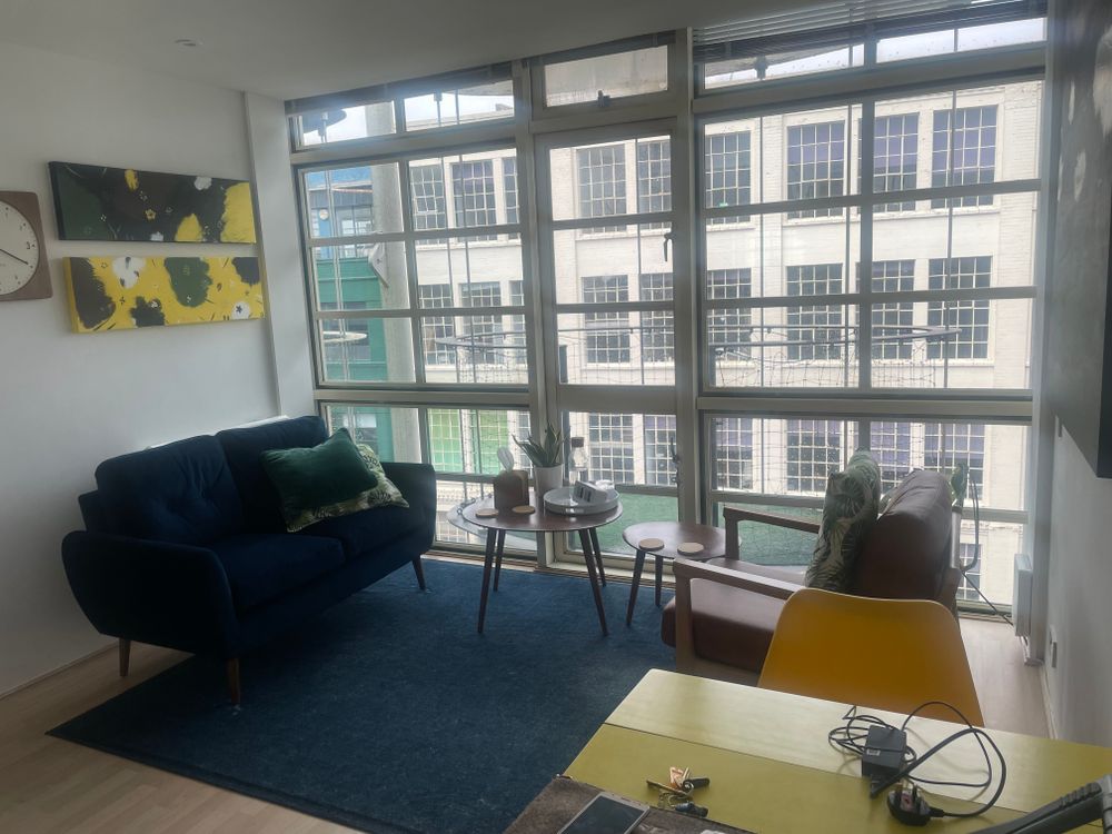 The therapy room is welcoming and comfortable. It is located at the heart of Birmingham, with easy access to transport links next to Moor Street.