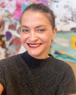 Photo of Callie Wile, Art Therapist, MA, LCAT, CLAT, ATR-BC