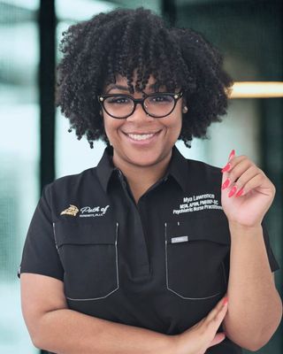 Photo of Mya Lawrence, Psychiatric Nurse Practitioner, MSN, APRN, PMHNP, -BC