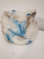 Gallery Photo of Fibre arts are a love of mine as well!  Working with wool from sheep & alpaca through dry & wet felting is very satisfying & relaxing for all ages. 