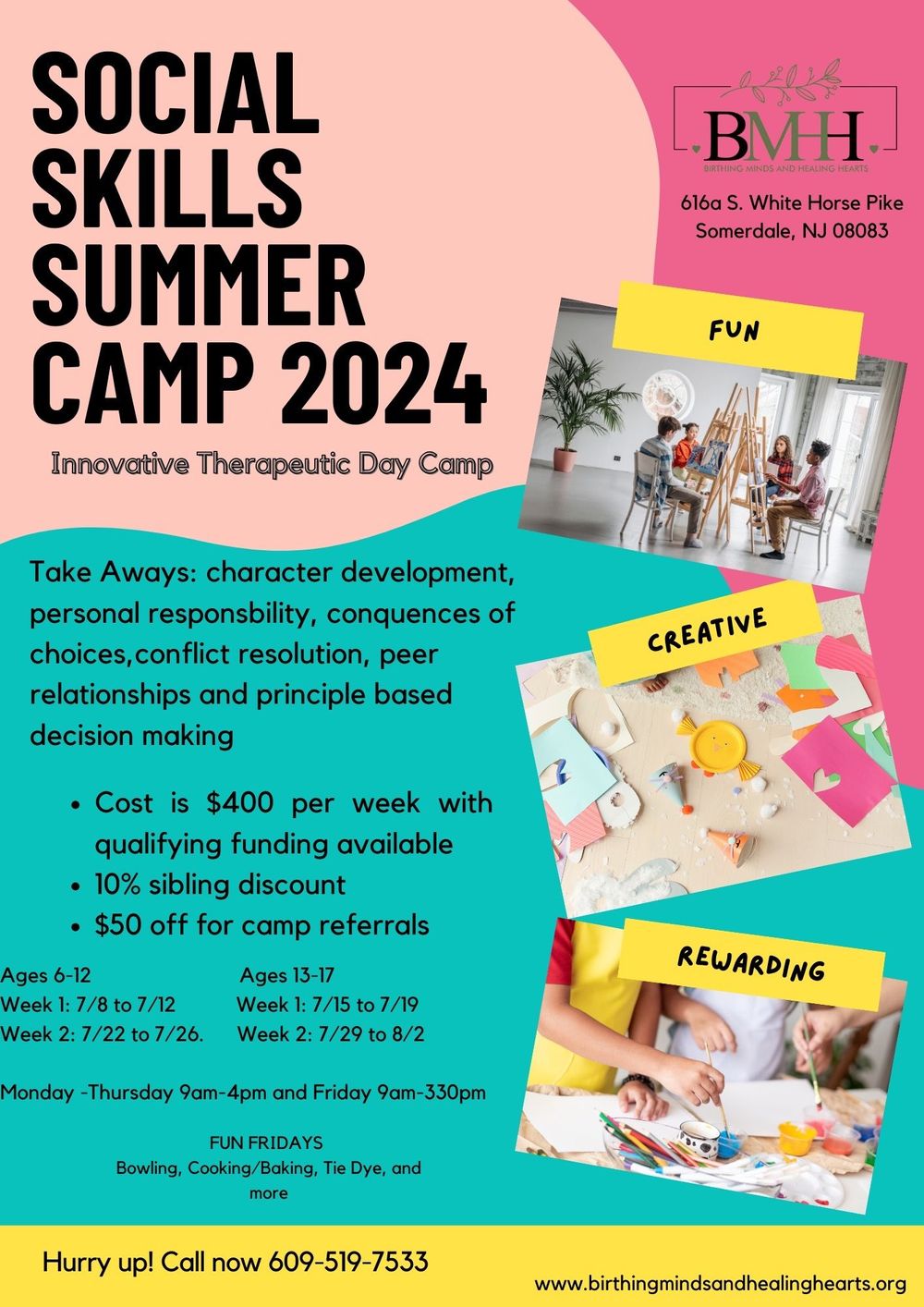 Join us this summer! 