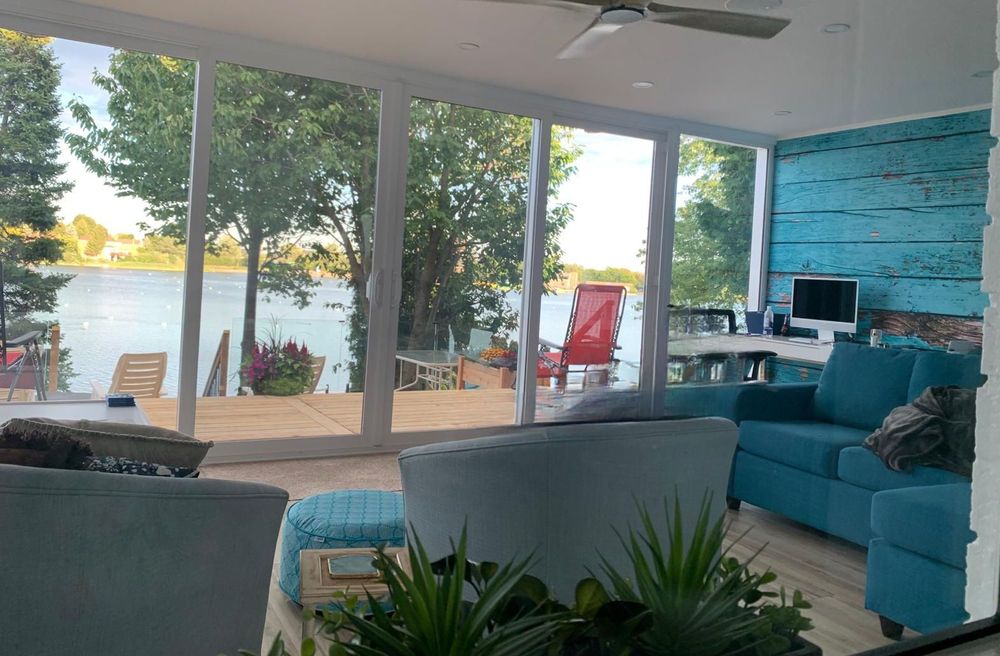 Therapy with a View: A peaceful, calm setting for meaningful work.
