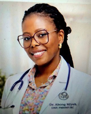 Photo of Abong Miyeh, Psychiatric Nurse Practitioner, MSN, MHNP, DNP