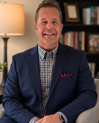Photo of Rev. Brett Cushing, Marriage & Family Therapist, MA, LMFT, CCTP