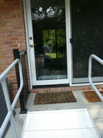 Gallery Photo of A ramp was installed for comfort of disabled clients.