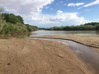Gallery Photo of Rio Grande, view south toward Los Lunas