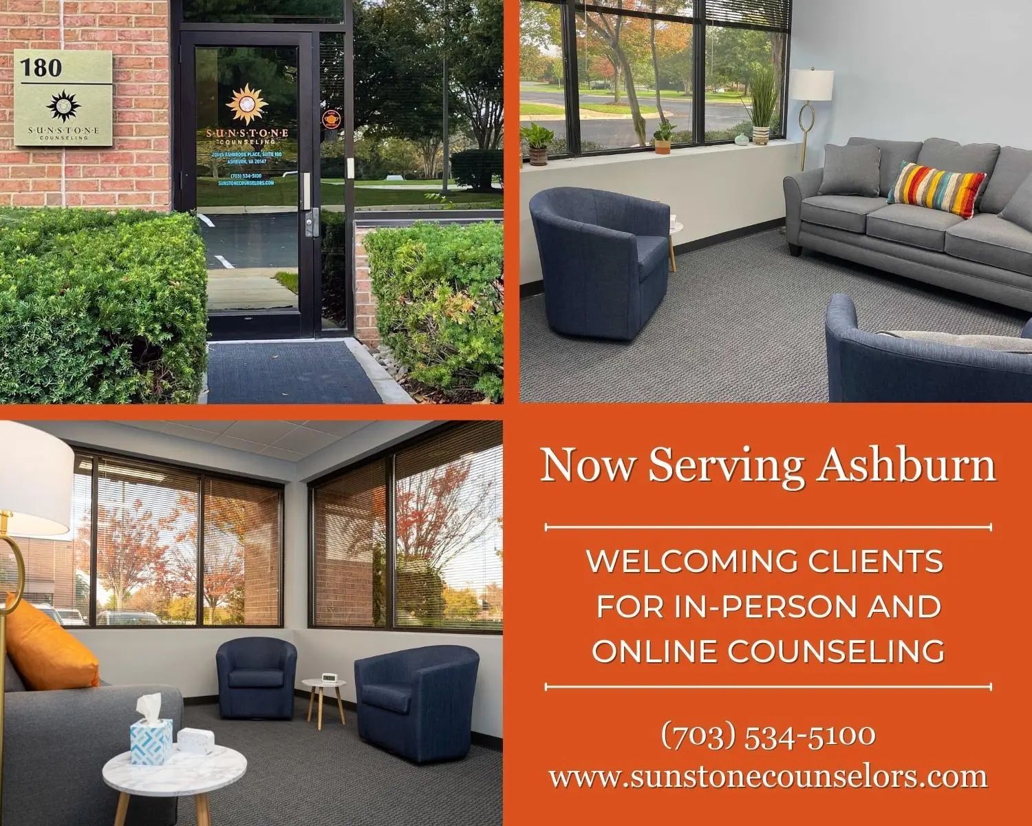 Gallery Photo of Now accepting in-person and virtual appointments through our Ashburn location!