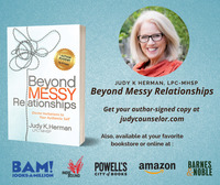 Gallery Photo of Judy Herman is the author of Beyond Messy Relationships. An author-signed copy is available on her website. All formats available where books are sold