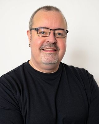 Photo of Scott Harrison, Registered Psychotherapist, RP RCC, RN CNP, MA, MACP, CCHN(C)
