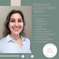 Gallery Photo of Jessica specializes in borderline personality disorder, DBT, eating disorders, complex trauma, childhood trauma, attachment trauma, anxiety and loss.