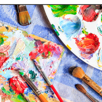 Gallery Photo of Art can have a profound effect on emotional responses, creating something by hand help people explore self-expression and find new coping skills.