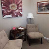 Gallery Photo of Welcome to my cozy private waiting room! You're also welcome to wait in the open air garden just outside. 