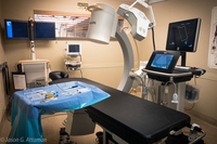 Gallery Photo of Our state of the art procedure room is equipped to provide the best SGB procedure. Top of the line ultrasound, fluoroscopy, and safety equipment.