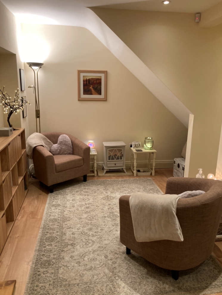 Gallery Photo of A private, calm and relaxing counselling room, providing a safe space to explore thoughts and feelings.