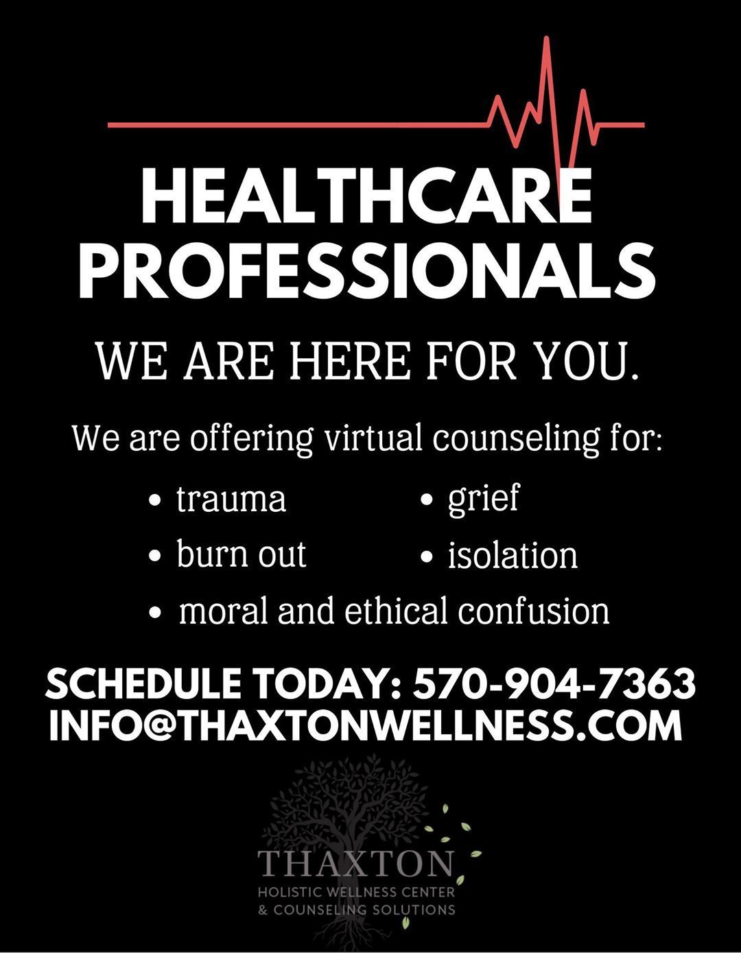 Thaxton Holistic Wellness Center, Licensed Professional Counselor