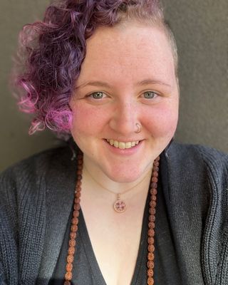 Photo of Madz Kluz, Licensed Professional Counselor Candidate, MA, LPCC, ATR-P