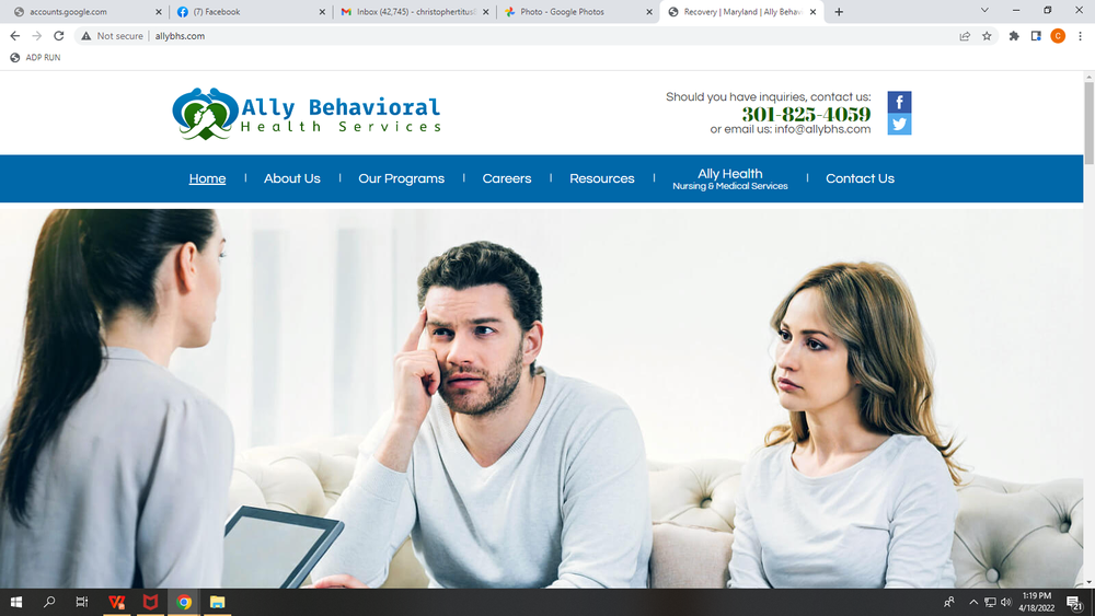 Ally Behavioral Health Services, Psychiatrist, Landover, MD, 20785