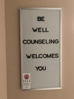 Gallery Photo of Be Well Counseling is proud to be a "Safe Zone" for those of all genders, cultures, and sexual orientations.