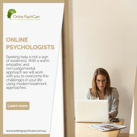 Gallery Photo of Access secure & convenient online psychology services. Let's get you on track to feeling your best.