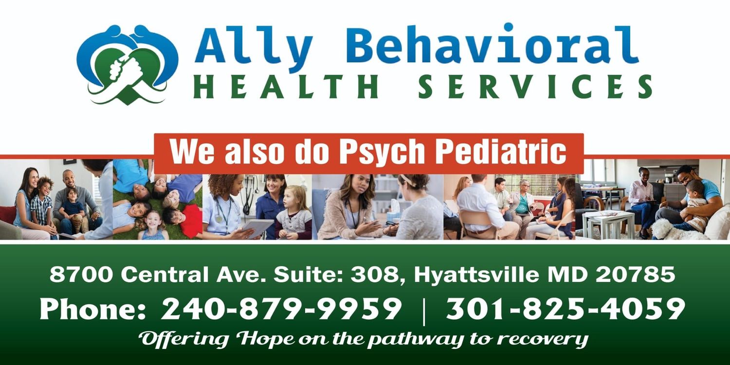 Ally Behavioral Health Services, Psychiatrist, Landover, MD, 20785