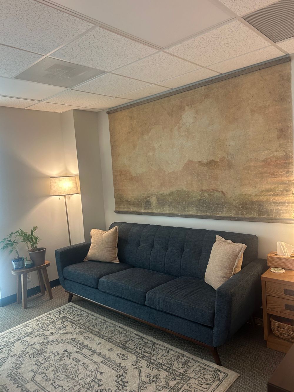 My office space- I hope you feel right at home!