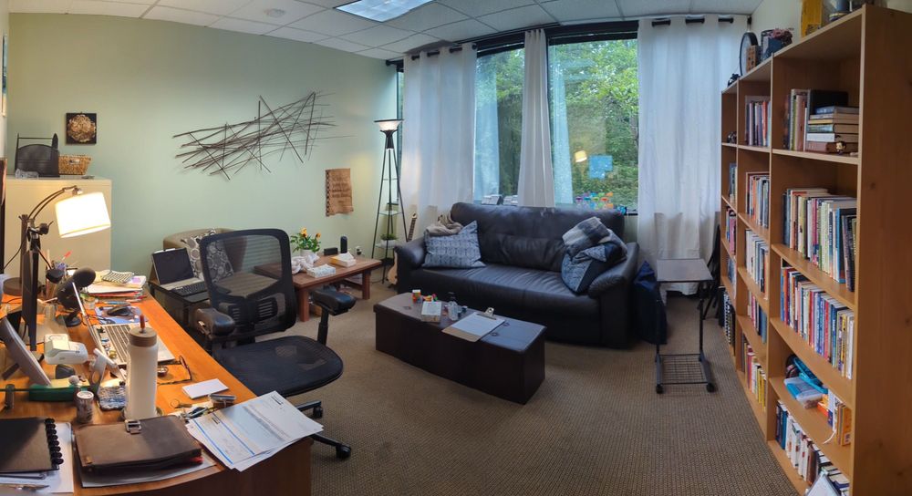 My comfortable office.