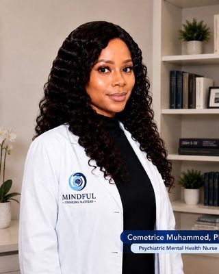 Photo of Cemetrice Muhammed, Psychiatric Nurse Practitioner, PMHNP