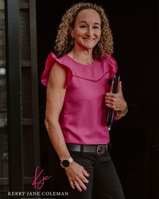 Photo of Kerry Jane Coleman, Social Worker, MSocSci, SACSSP